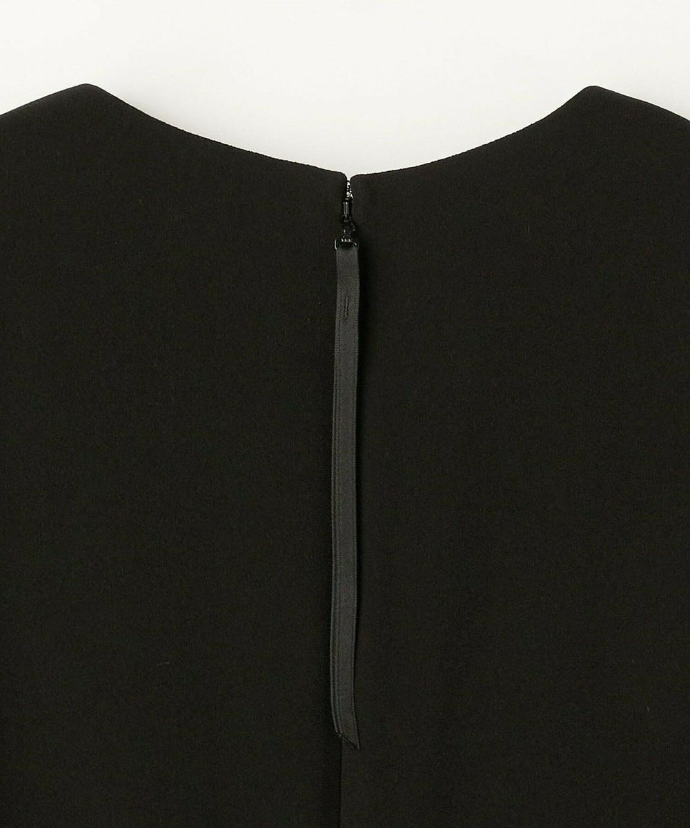 L'EQUIPE バックサテンAラインワンピース＜現行素材＞ ブラック