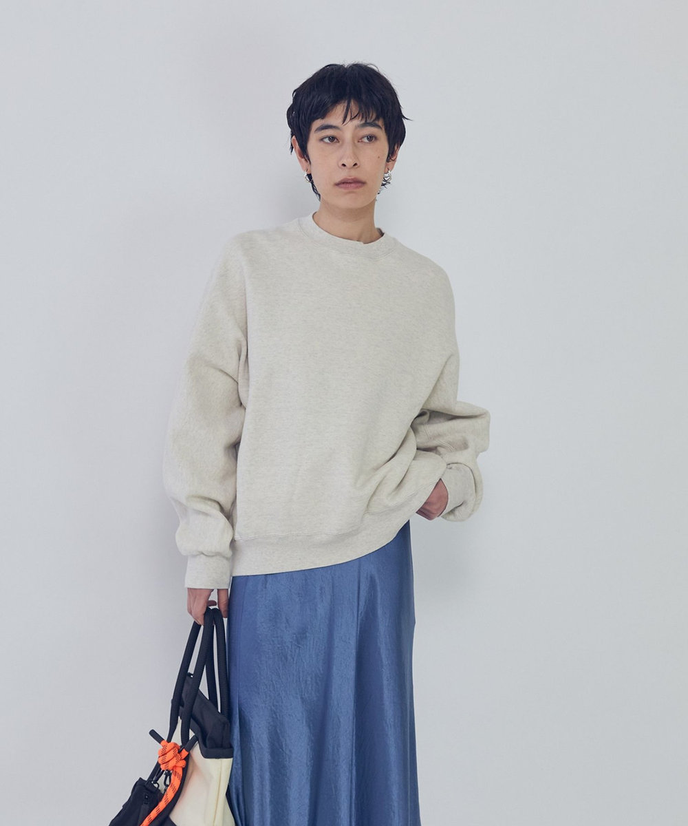 1er Arrondissement 【WEB限定】＜REMI RELIEF(レミ レリーフ)＞裏起毛スウェット オートミール