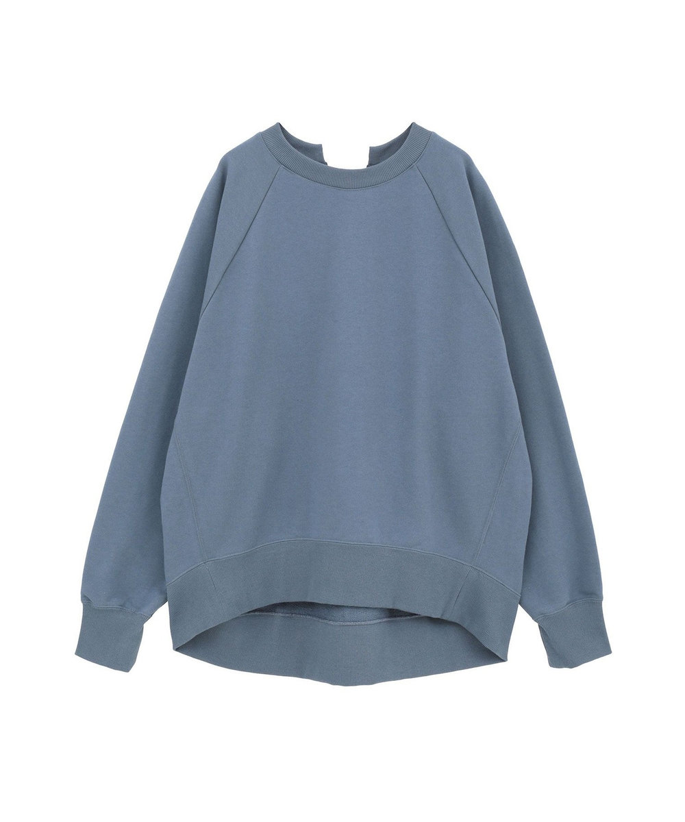 1er Arrondissement 【WEB限定カラーあり】＜SOLto (ソルト)＞レースアップスウェット インディゴブルー