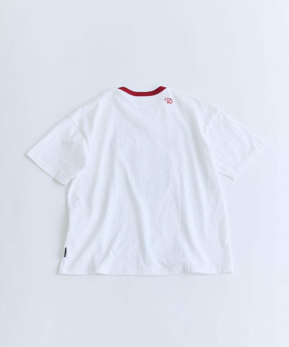 FRAPBOIS 《DOMDOMコラボ》バーガーTシャツ ホワイト