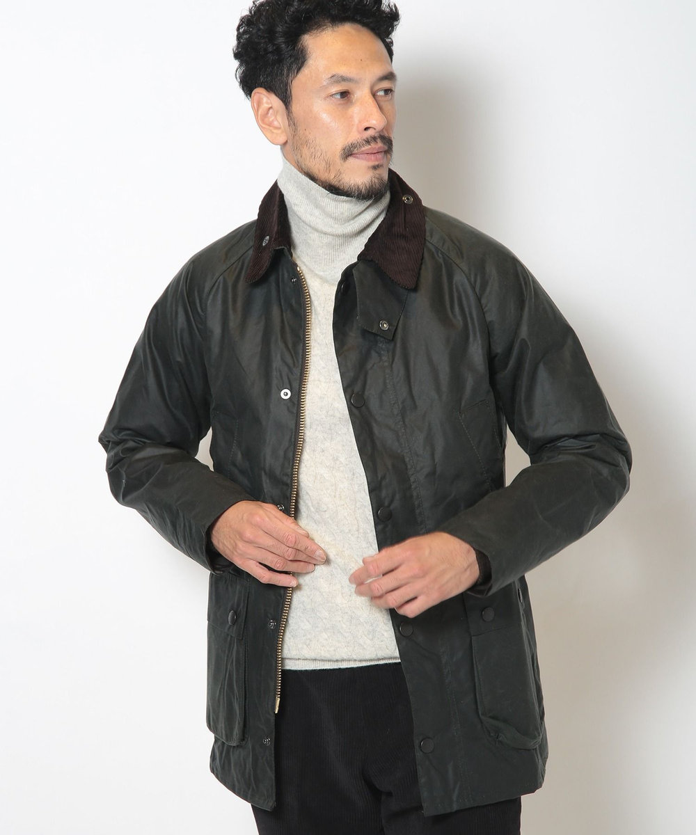 MEN'S BIGI 【Barbour/バブアー】SL BEDALE WAXED COTTON オリーブ