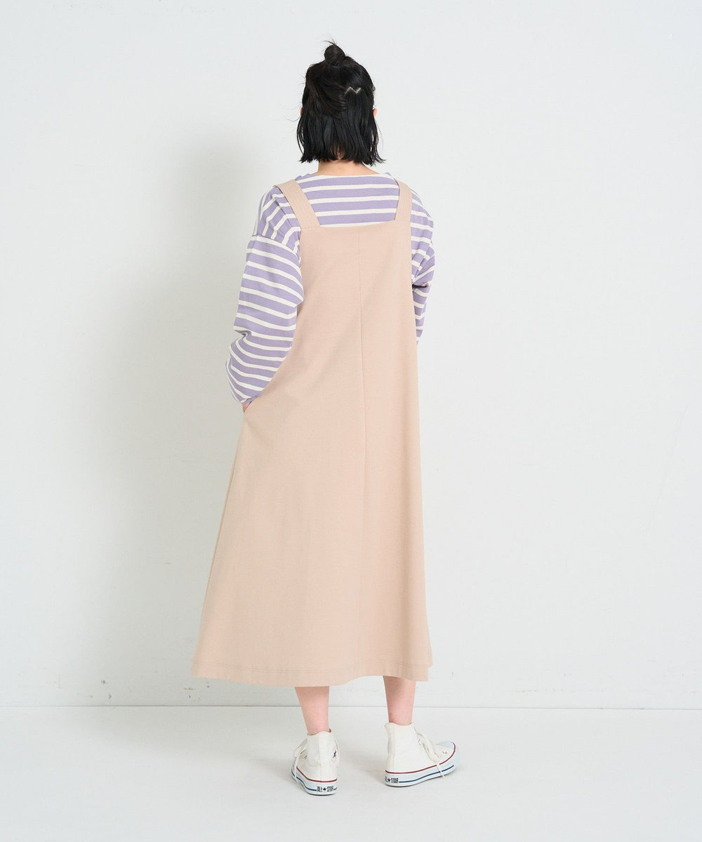 congés payés ADIEU TRISTESSE シンプルポンチジャンスカ ベージュ