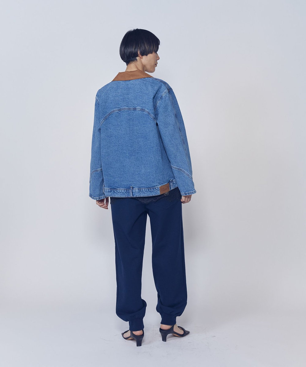 1er Arrondissement ＜BAUN UND PFERDGARTEN（バウムウンドヘルガーデン）＞デニムジャケット ブルー
