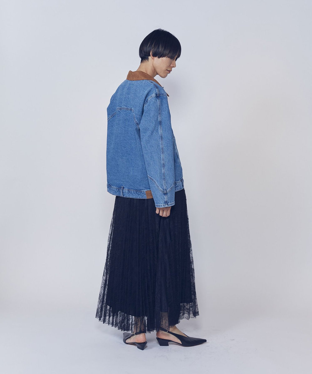 1er Arrondissement ＜BAUN UND PFERDGARTEN（バウムウンドヘルガーデン）＞デニムジャケット ブルー
