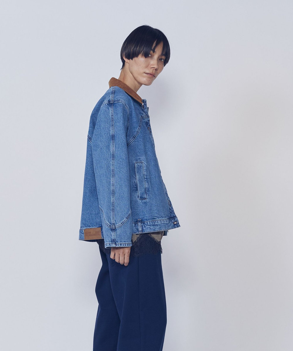 1er Arrondissement ＜BAUN UND PFERDGARTEN（バウムウンドヘルガーデン）＞デニムジャケット ブルー