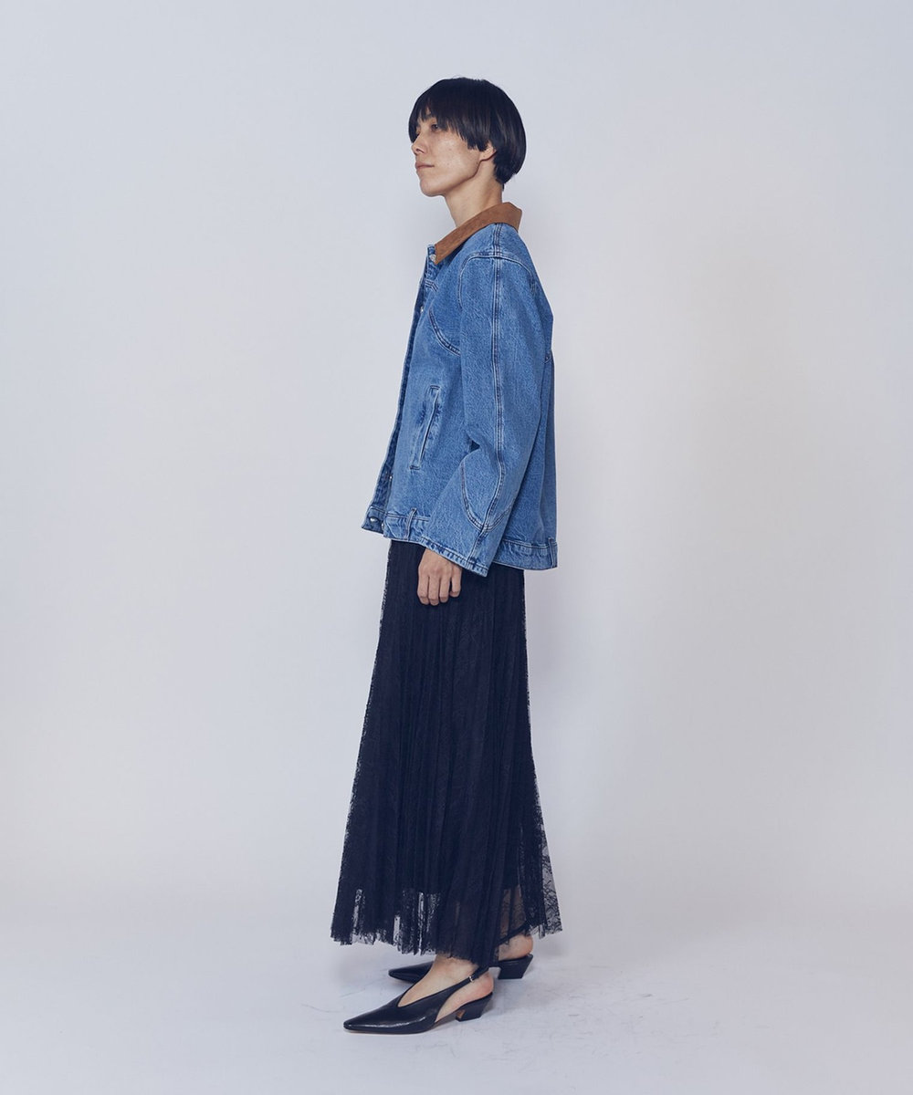 1er Arrondissement ＜BAUN UND PFERDGARTEN（バウムウンドヘルガーデン）＞デニムジャケット ブルー