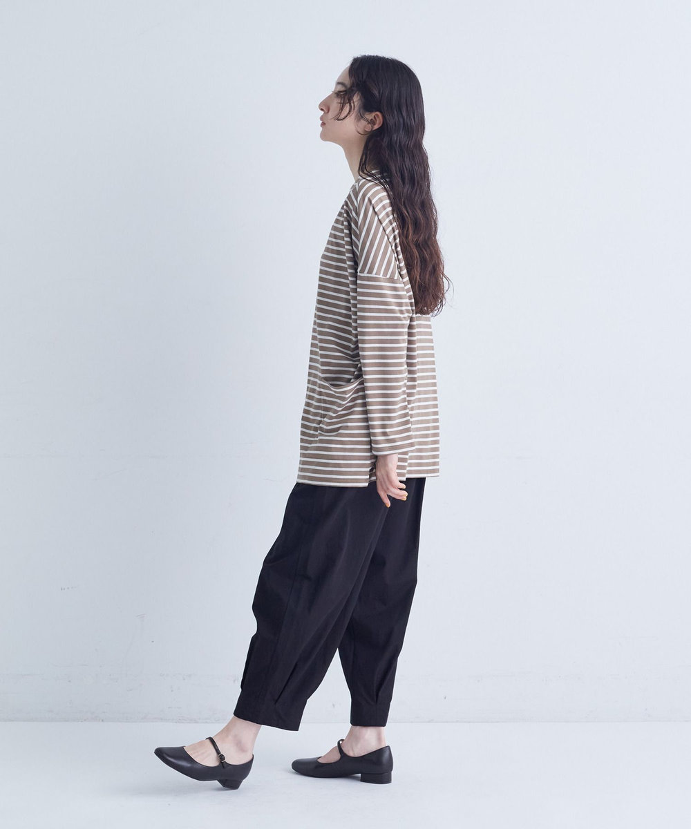 congés payés ADIEU TRISTESSE バスクロングシャツ ブラウン系その他