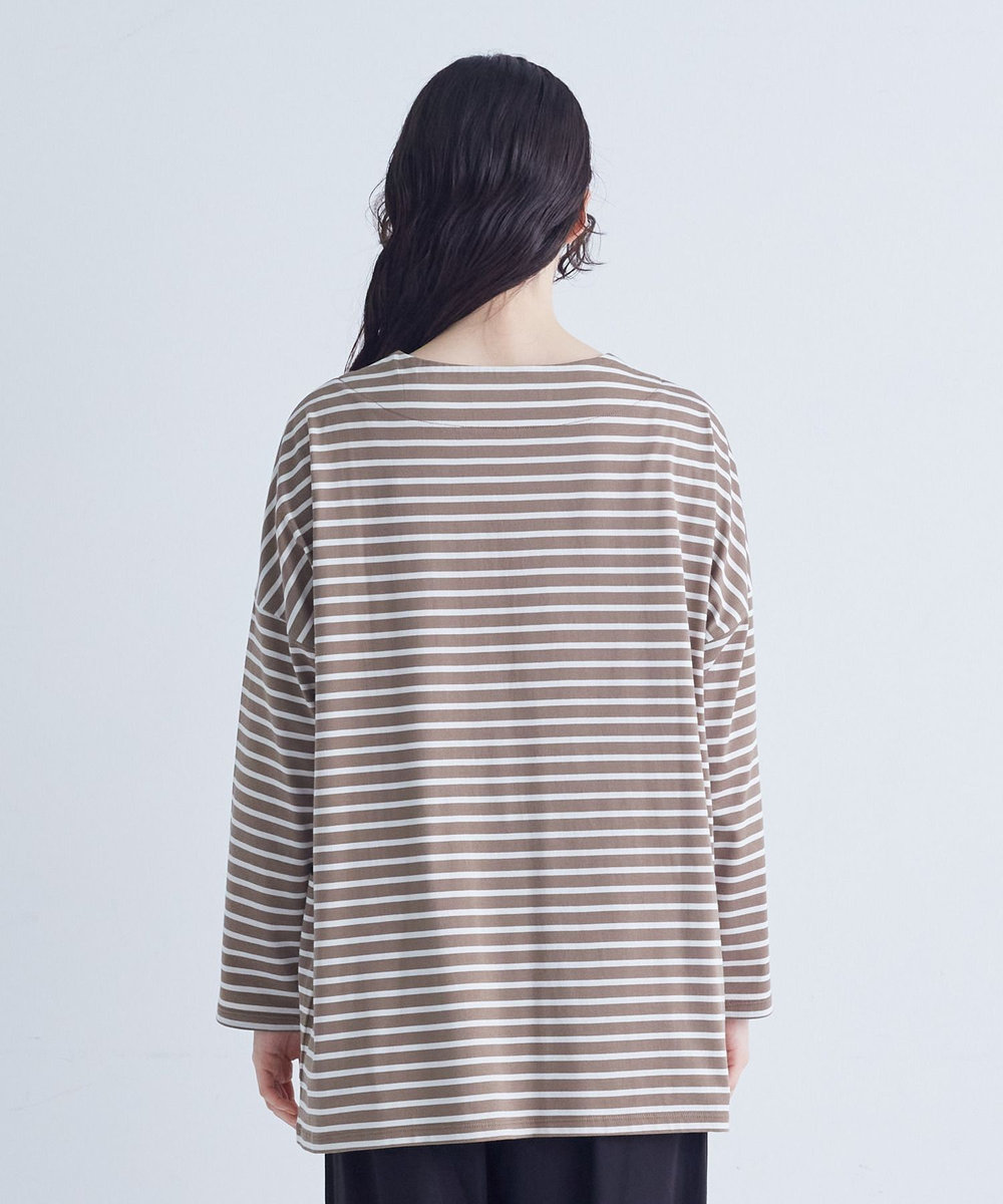 congés payés ADIEU TRISTESSE バスクロングシャツ ブラウン系その他