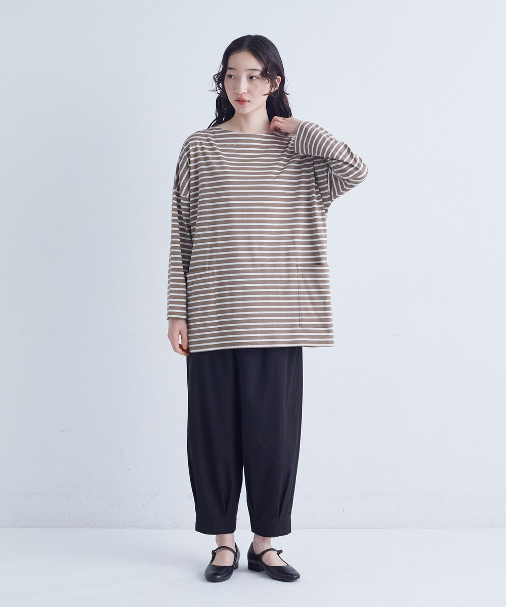 congés payés ADIEU TRISTESSE バスクロングシャツ ブラウン系その他