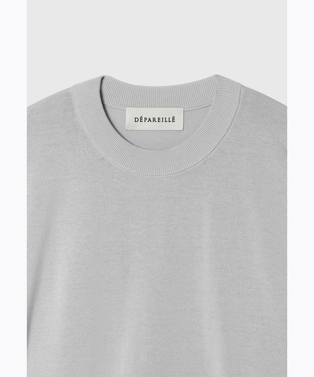 DÉPAREILLÉ CO/SI DOLMAN SLEEVE PULLOVER / CO/SIドルマンスリーブプルオーバー グレー