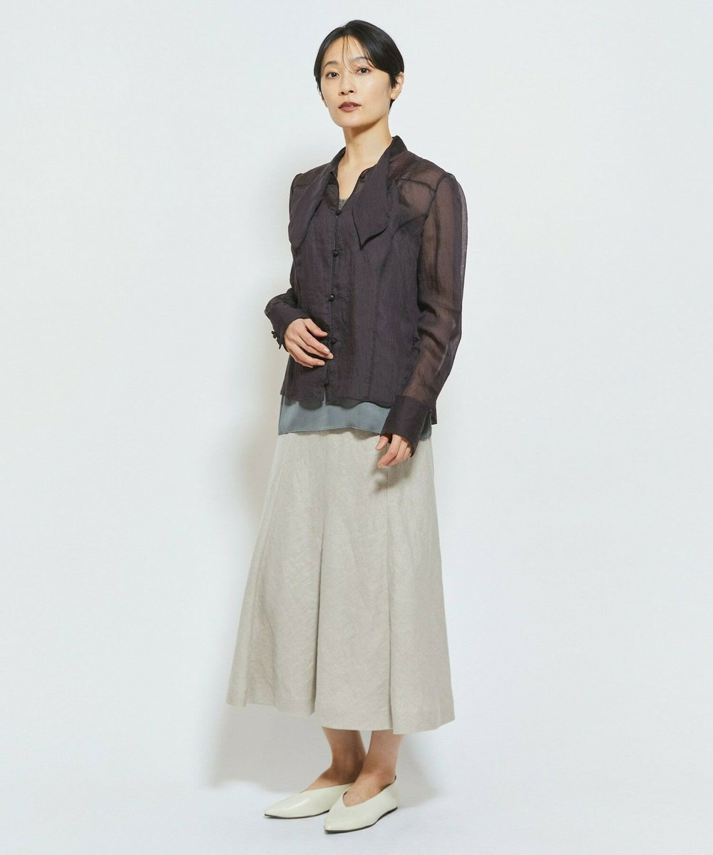 MOGA Collection MOGA Collection ソルベブラウス ダークブラウン