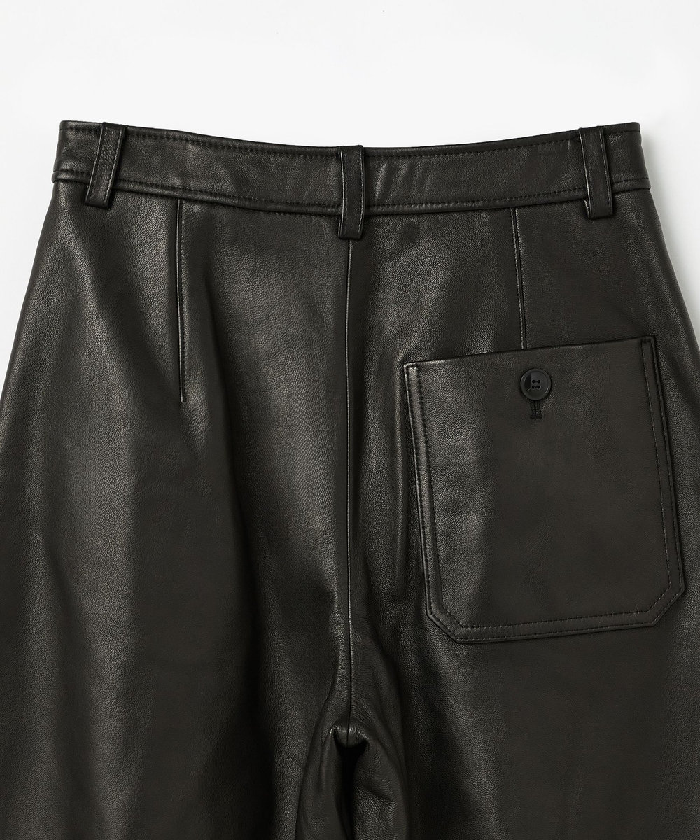 DÉPAREILLÉ LAMB LEATHER PANTS / ラムレザーパンツ ブラック