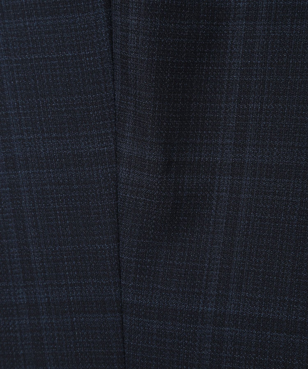 MEN'S BIGI 【ACTIVE TAILOR】ホップサックチェックパンツ ネイビー