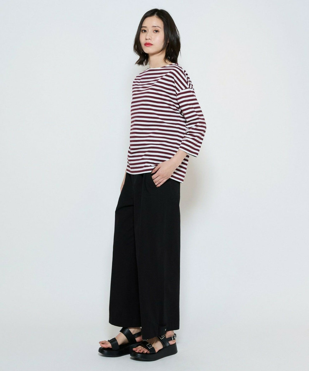 L'EQUIPE raspail×L’EQUIPE 別注ボーダーカットソー ボルドー