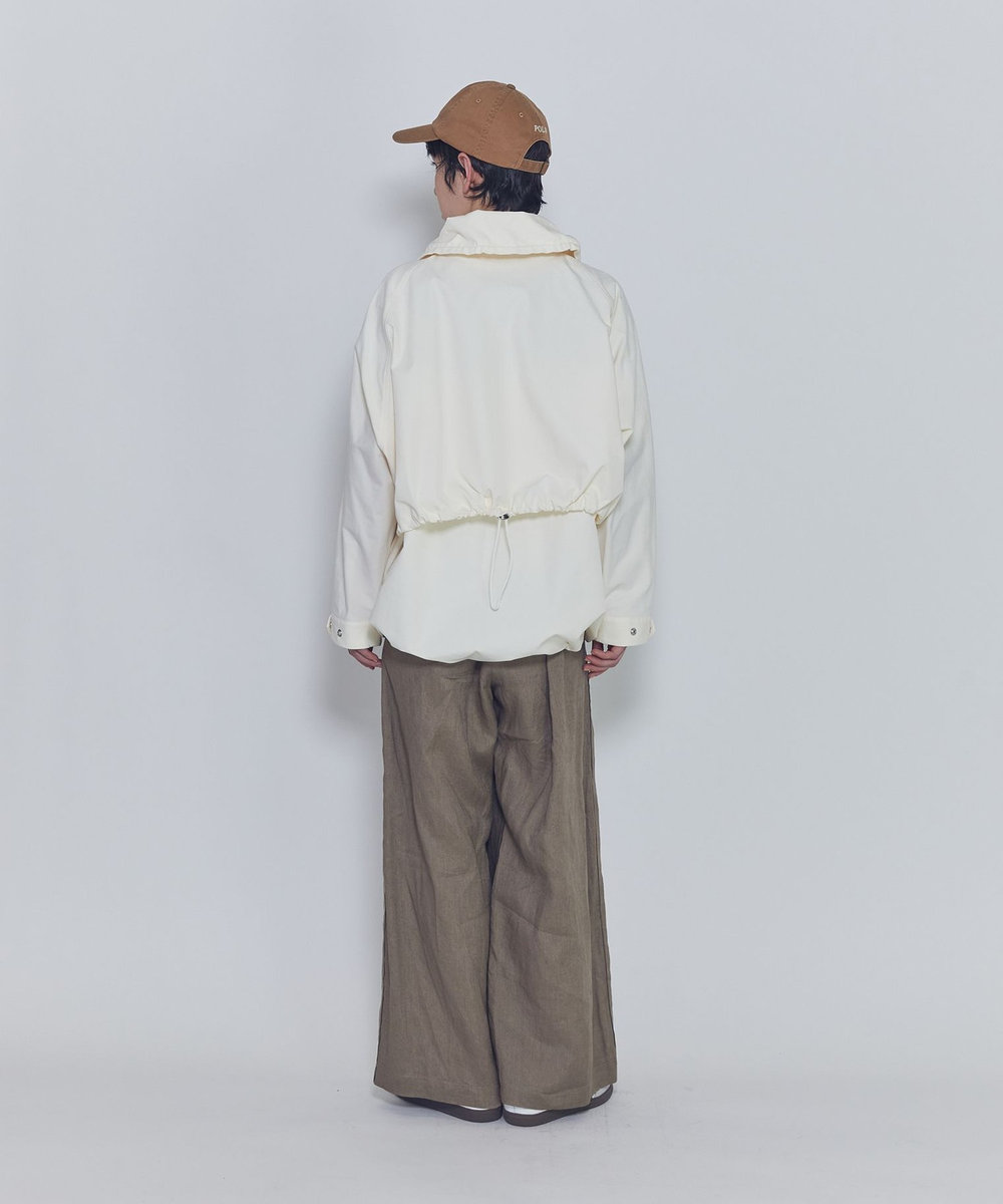 1er Arrondissement ウォッシュリネンイージーパンツ ベージュ