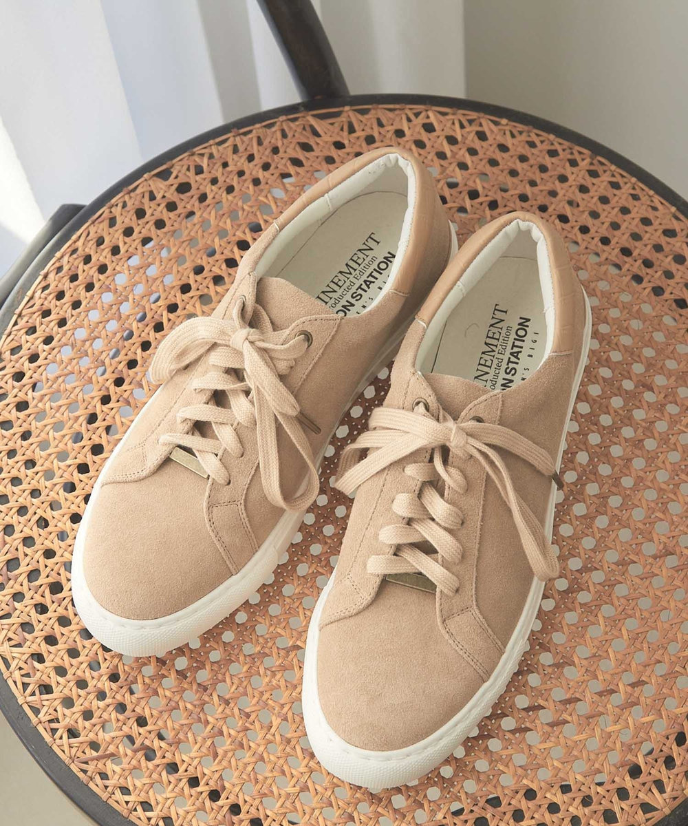 UNION STATION Original Sneakers / UNION STATIONオリジナルスニーカー ベージュ