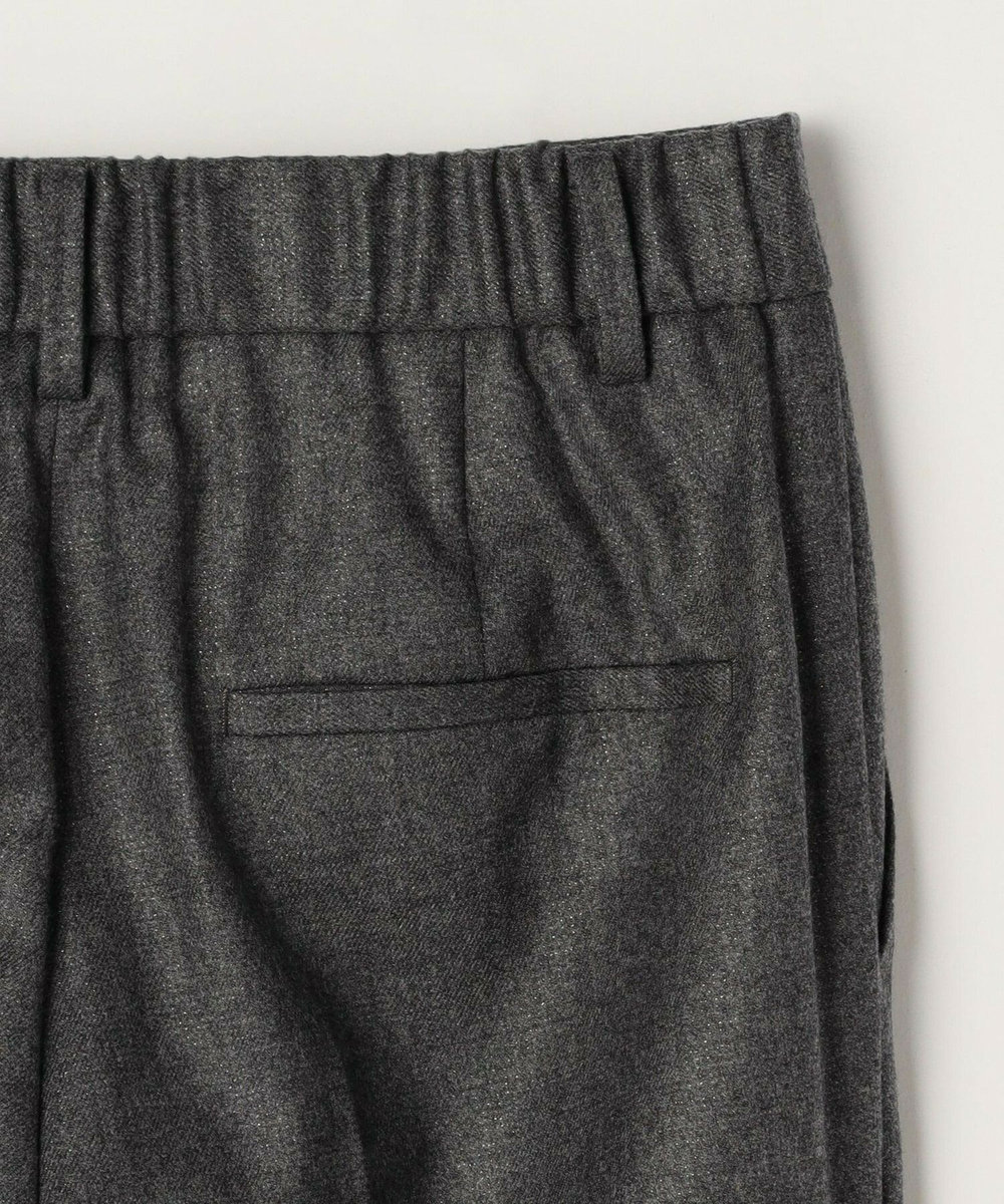 wb スターダストウールフレアパンツ トップグレー