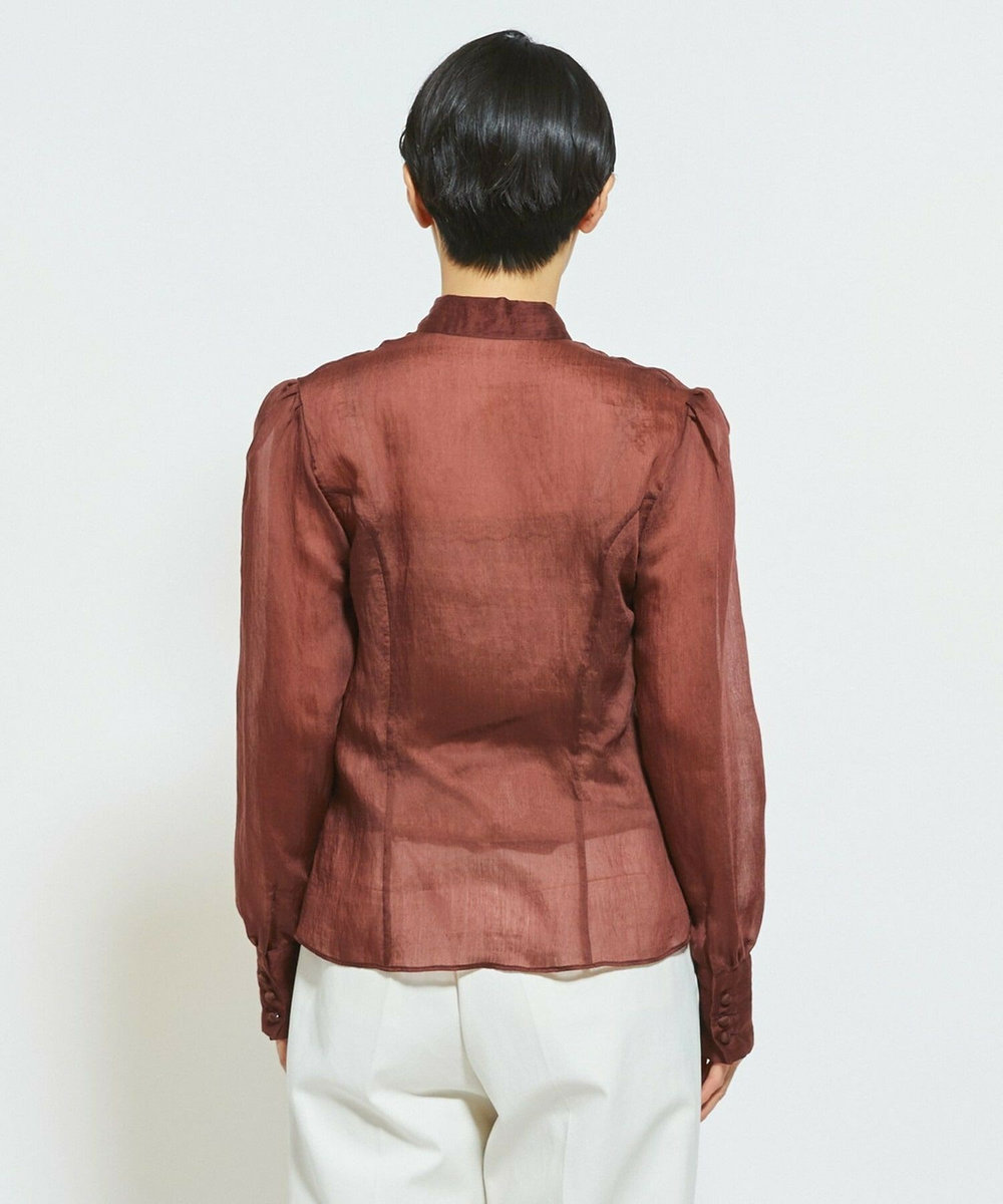 MOGA Collection MOGA Collection ソルベブラウス ボルドー