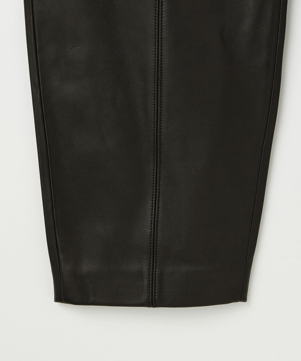 DÉPAREILLÉ LAMB LEATHER PANTS / ラムレザーパンツ ブラック