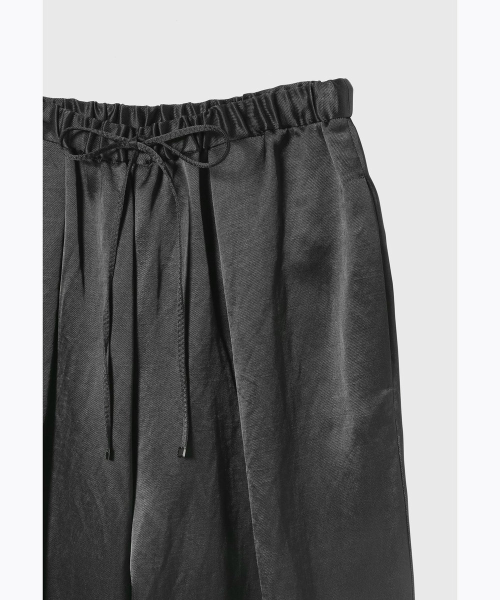 DÉPAREILLÉ KARSEY GATHER PANTS / カルゼギャザーパンツ チャコールグレー