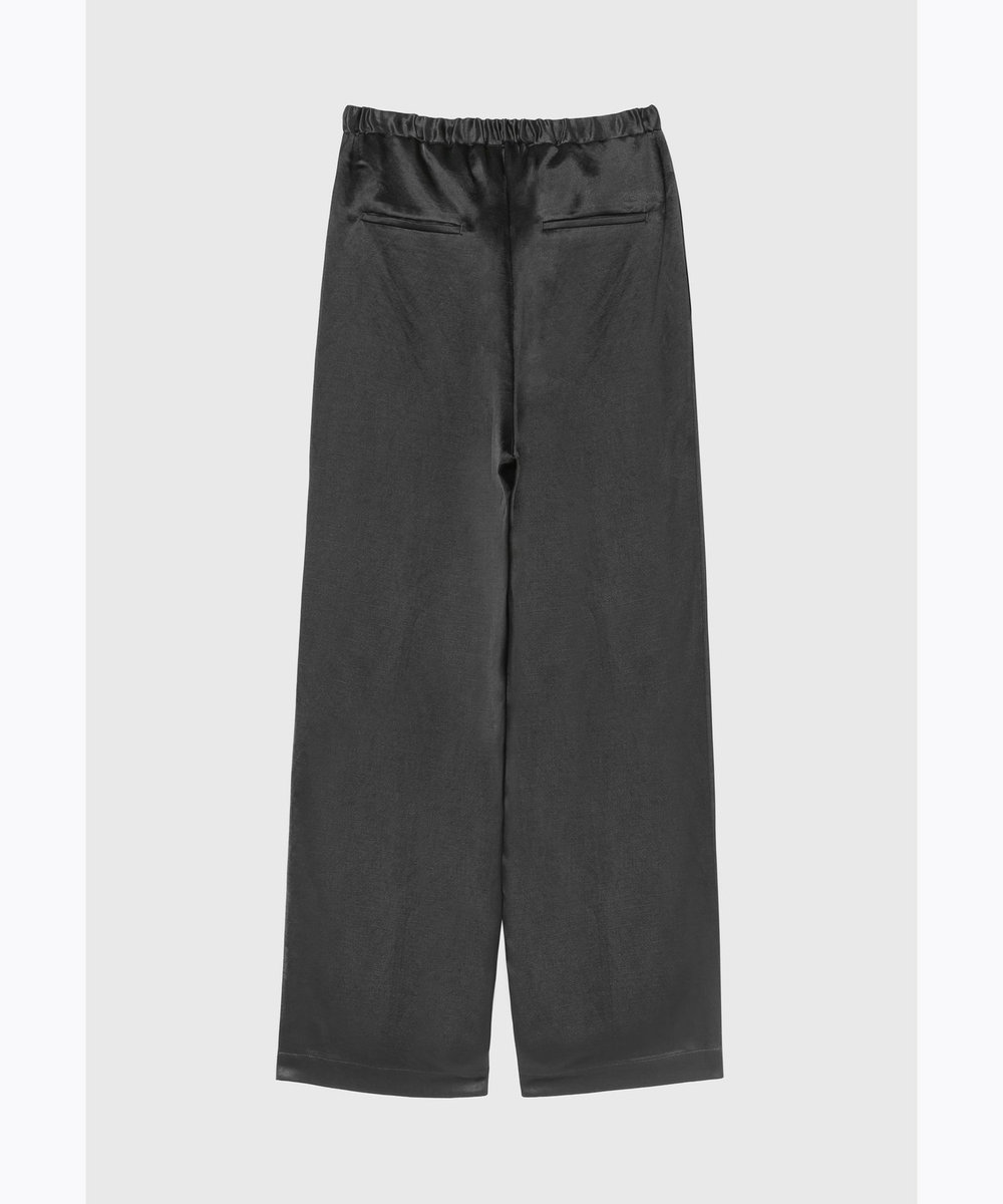 DÉPAREILLÉ KARSEY GATHER PANTS / カルゼギャザーパンツ チャコールグレー