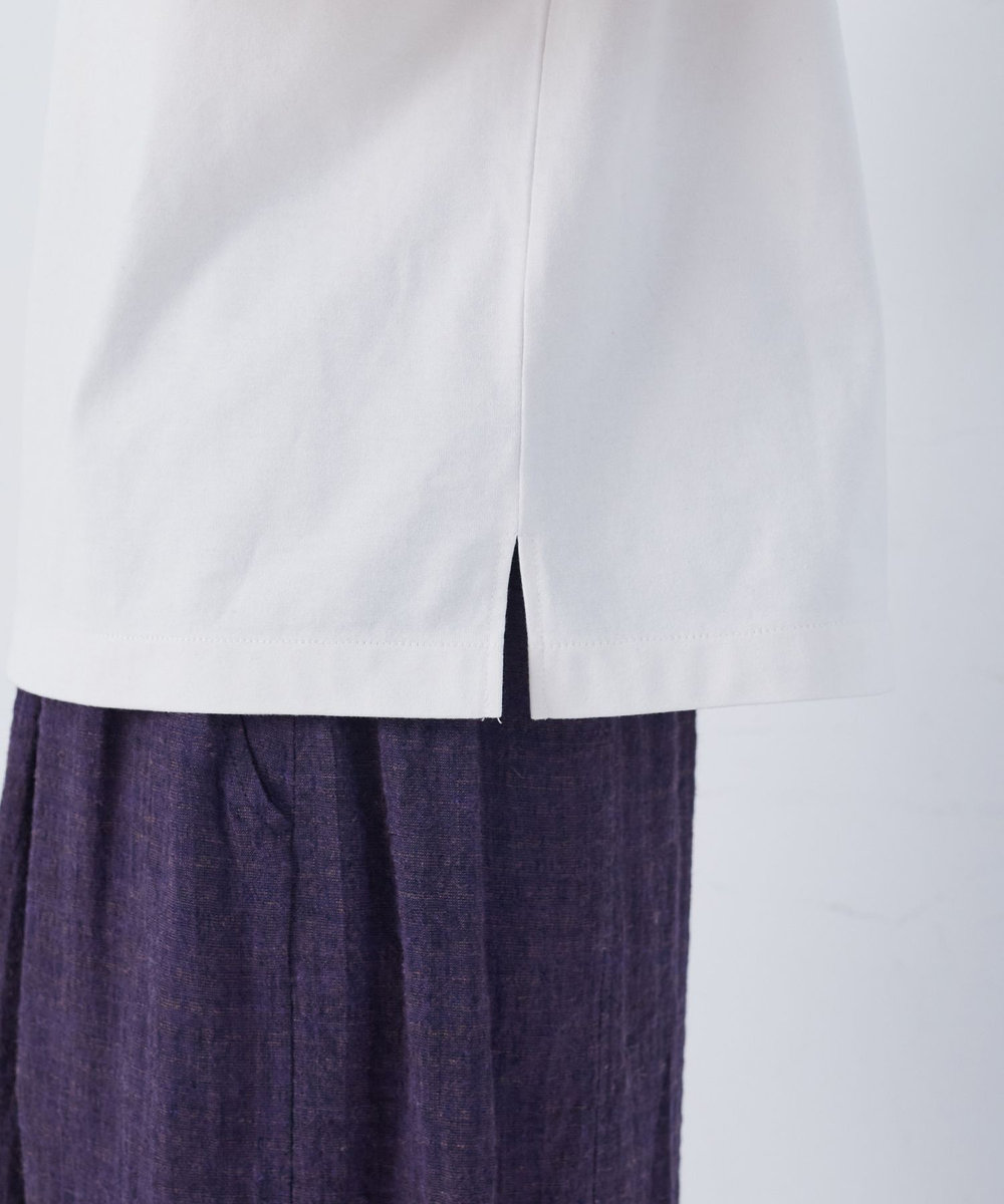 congés payés ADIEU TRISTESSE ichiro yamaguchi. 半袖Ｔシャツ グレイッシュベージュ