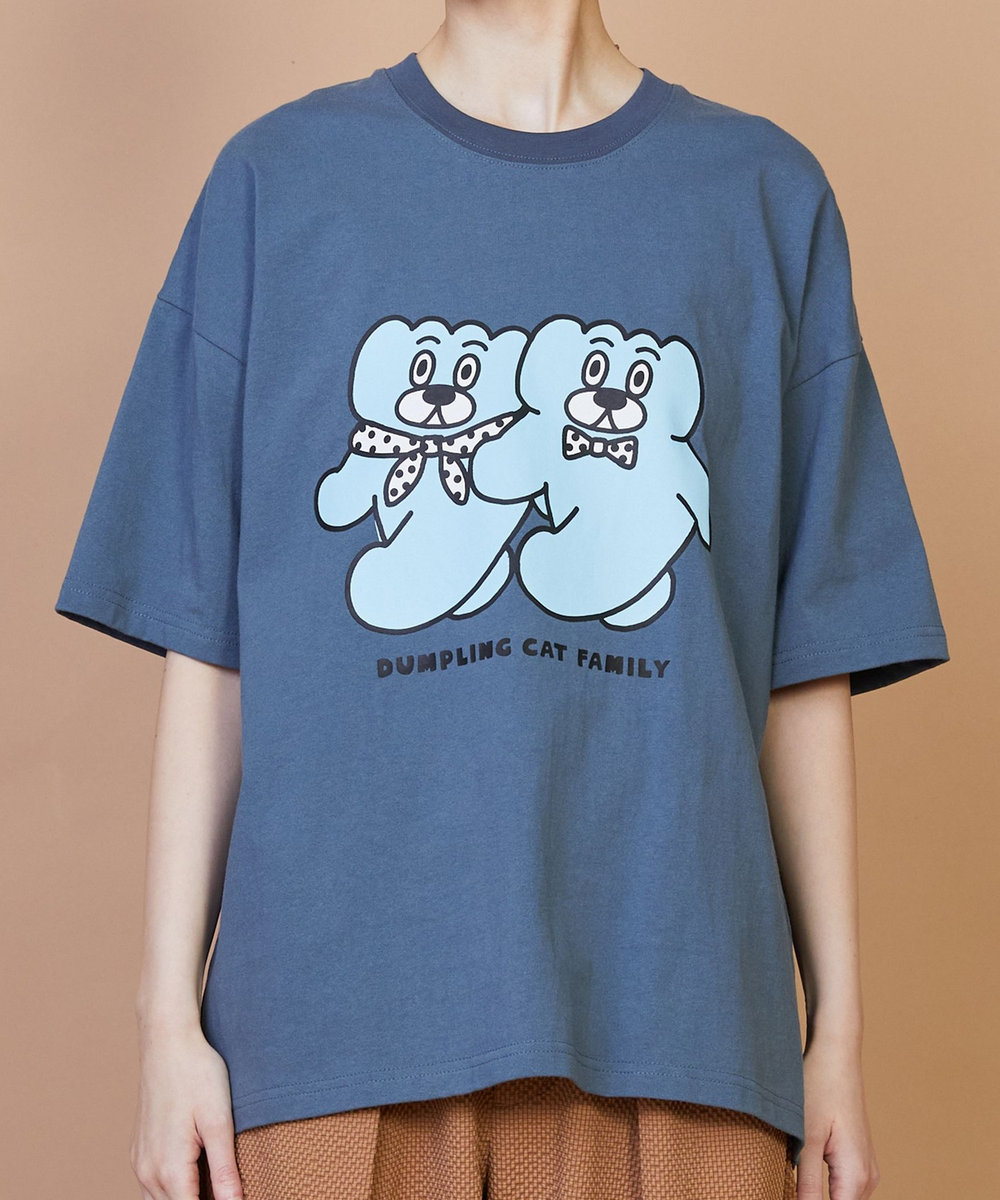 FRAPBOIS T.A. T（DUMPLING CAT FAMILY） ブルー