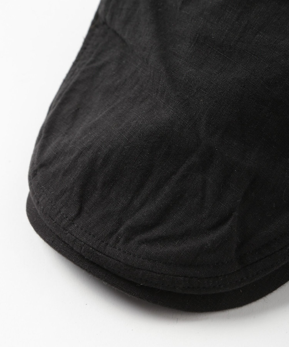 MEN'S BIGI LINEN MIX HUNTING ブラック