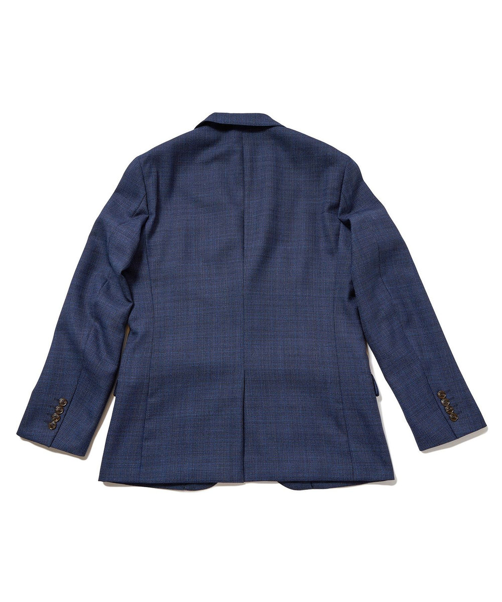 MEN'S BIGI 【ACTIVE TAILOR】ミックスヤーン/ホップサックジャケット＜セットアップ・スリーピース対応＞ ネイビー