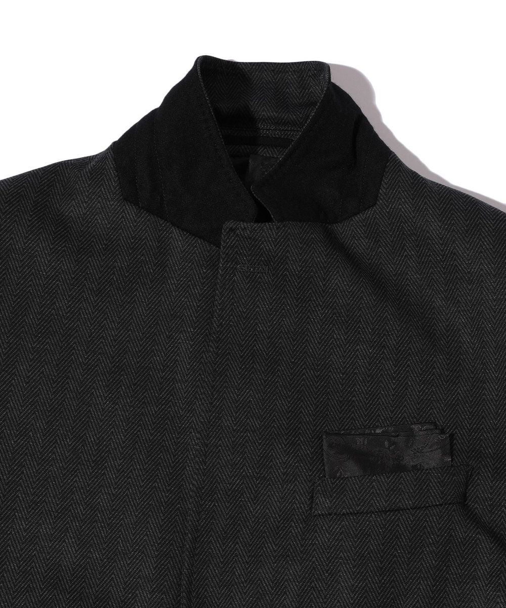 MEN'S BIGI 【ACTIVE TAILOR】エクストラTRジャージプリントテーラードジャケット＜セットアップ・スリーピース対応＞ グレー