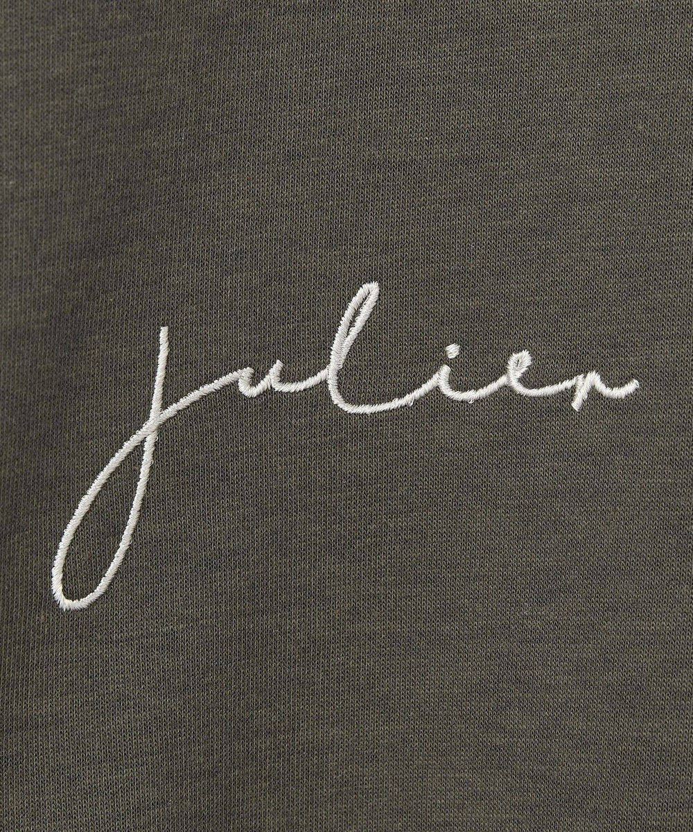 Julier ダブルエアーフーディー［エコ］	 カーキ
