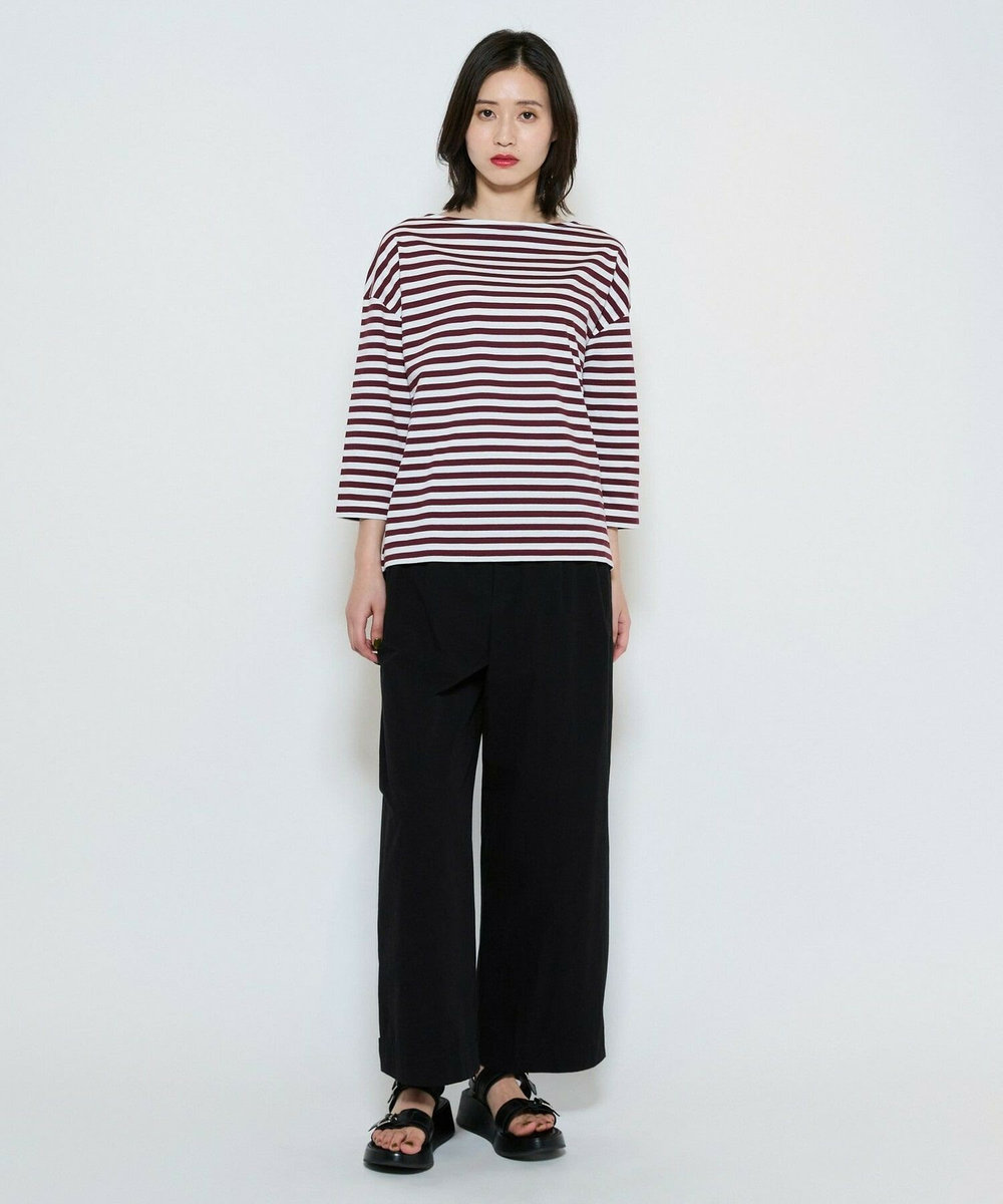 L'EQUIPE raspail×L’EQUIPE 別注ボーダーカットソー ボルドー