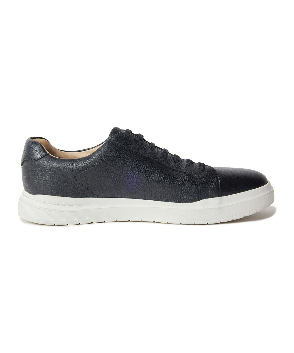 MEN'S BIGI 【MODELLO/モデロ】GORETEX 別注 レザースニーカー＜防水・抗菌・抗ウイルス加工・抗カビ・防臭・消臭＞ ブラック