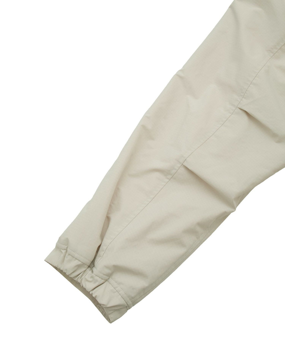 MEN'S BIGI リップストップ スタンドカラーブルゾン ベージュ