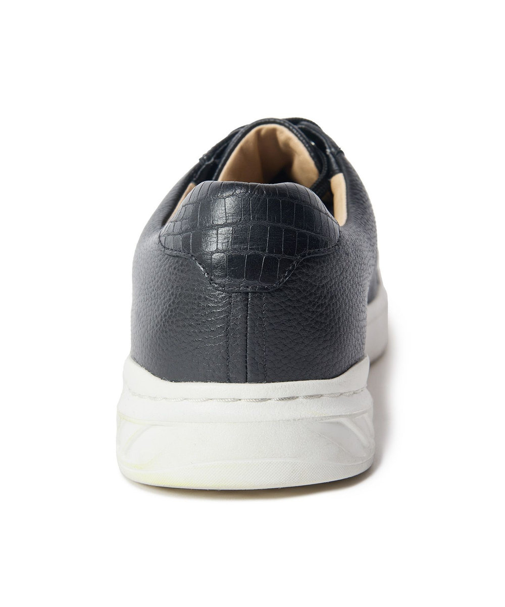 MEN'S BIGI 【MODELLO/モデロ】GORETEX 別注 レザースニーカー＜防水・抗菌・抗ウイルス加工・抗カビ・防臭・消臭＞ ブラック