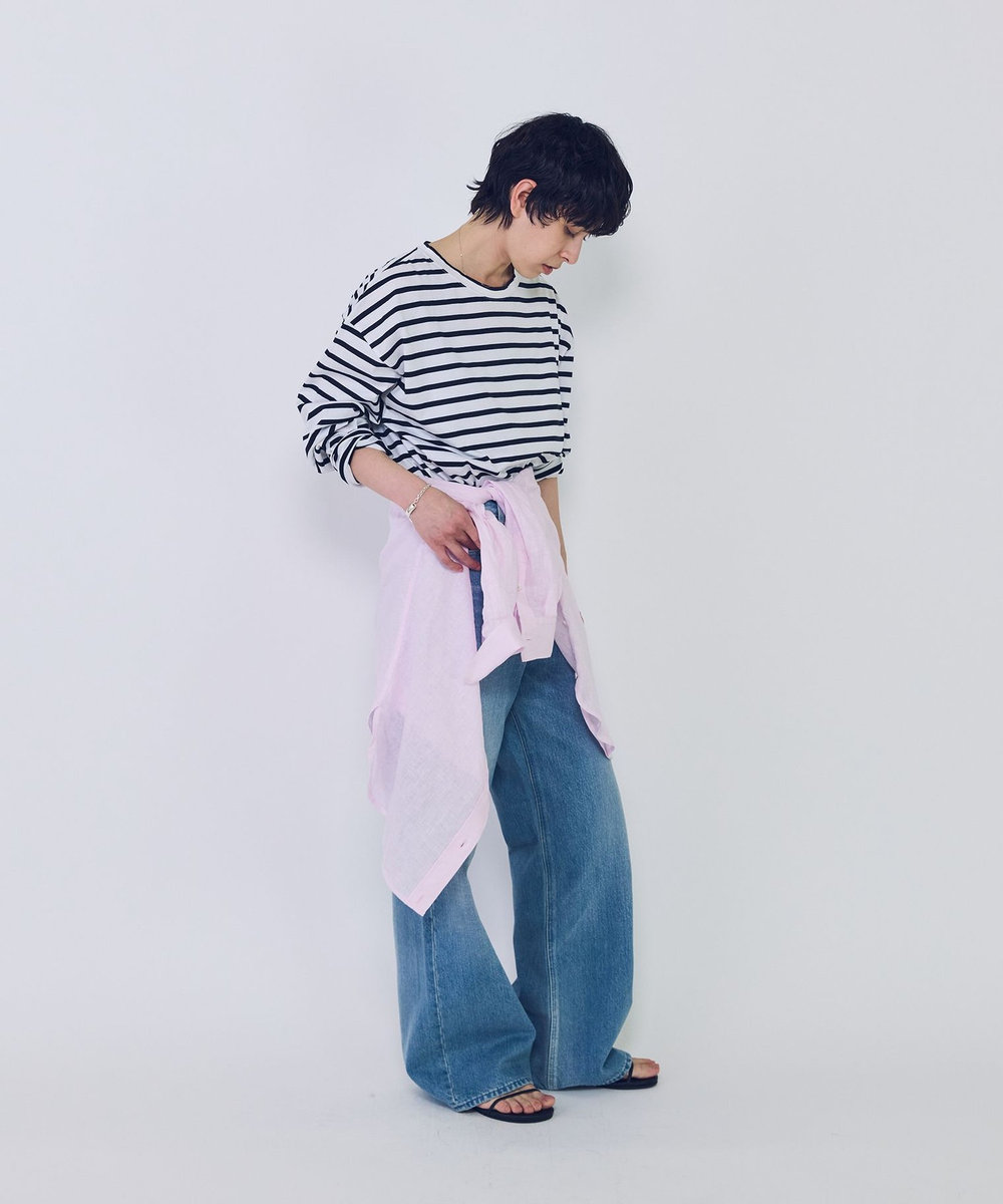 1er Arrondissement ＜INSCRIRE（アンスクリア）＞別注コットンボーダーロングスリーブTシャツ その他