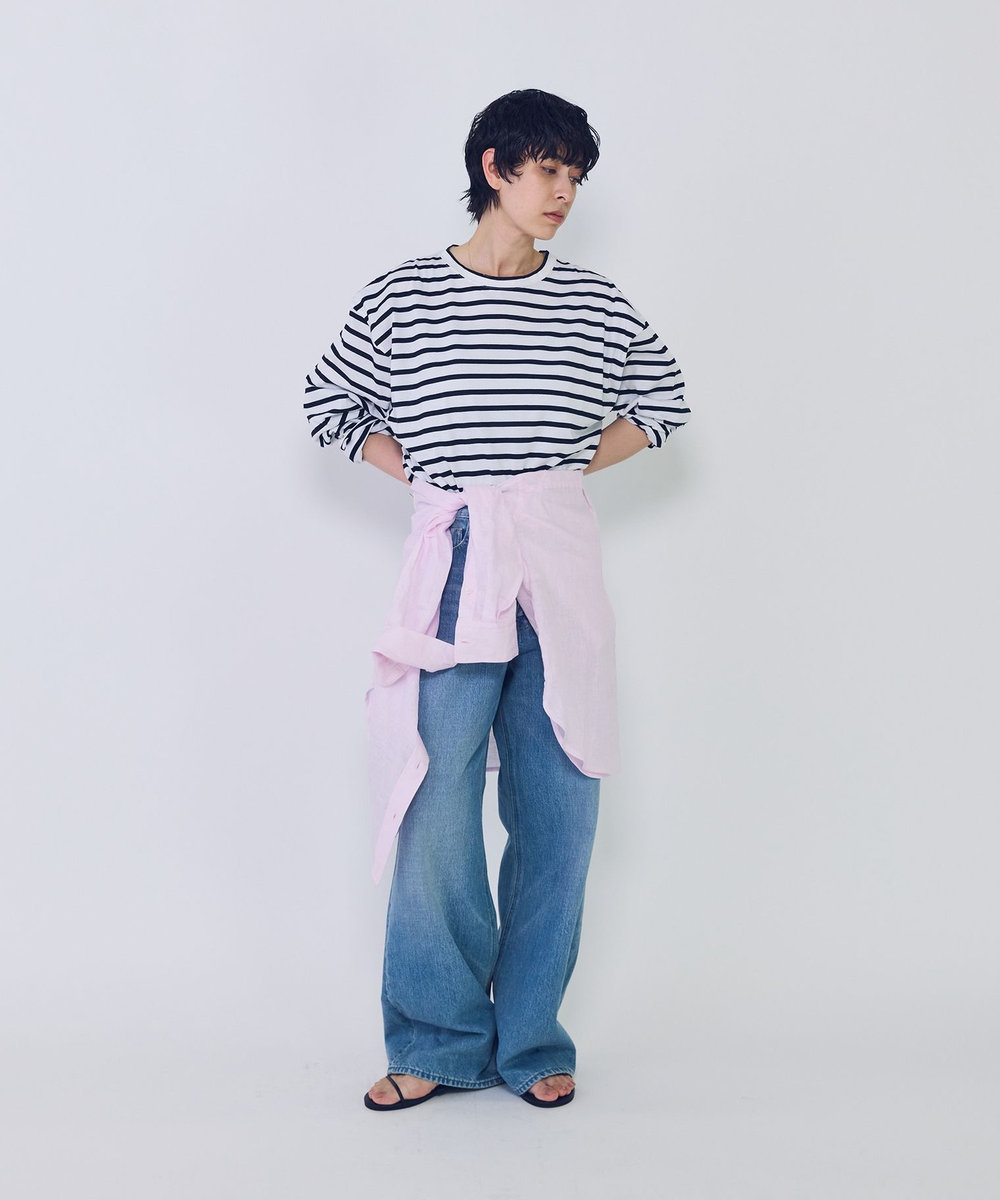 1er Arrondissement ＜INSCRIRE（アンスクリア）＞別注コットンボーダーロングスリーブTシャツ その他