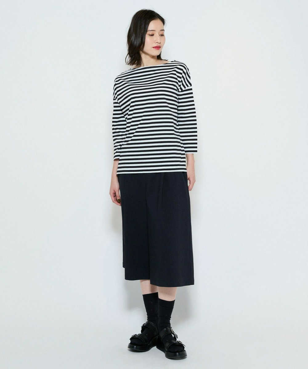 L'EQUIPE raspail×L’EQUIPE 別注ボーダーカットソー ブラック