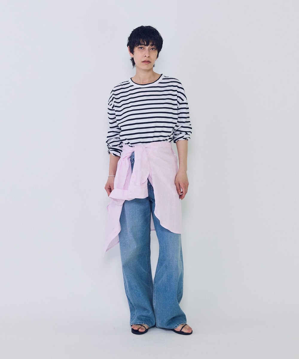 1er Arrondissement ＜INSCRIRE（アンスクリア）＞別注コットンボーダーロングスリーブTシャツ その他