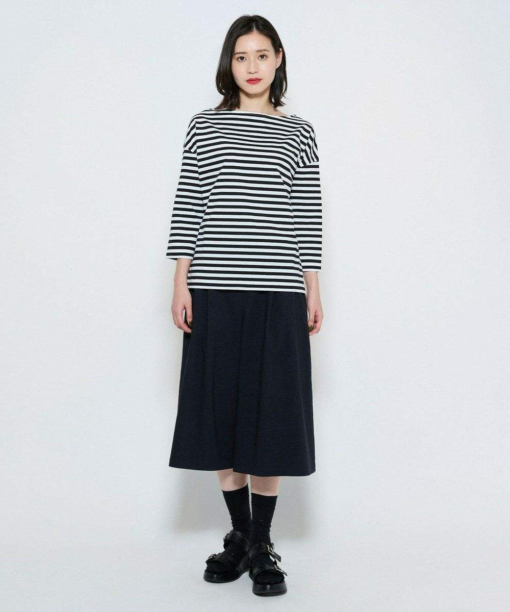 L'EQUIPE raspail×L’EQUIPE 別注ボーダーカットソー ブラック