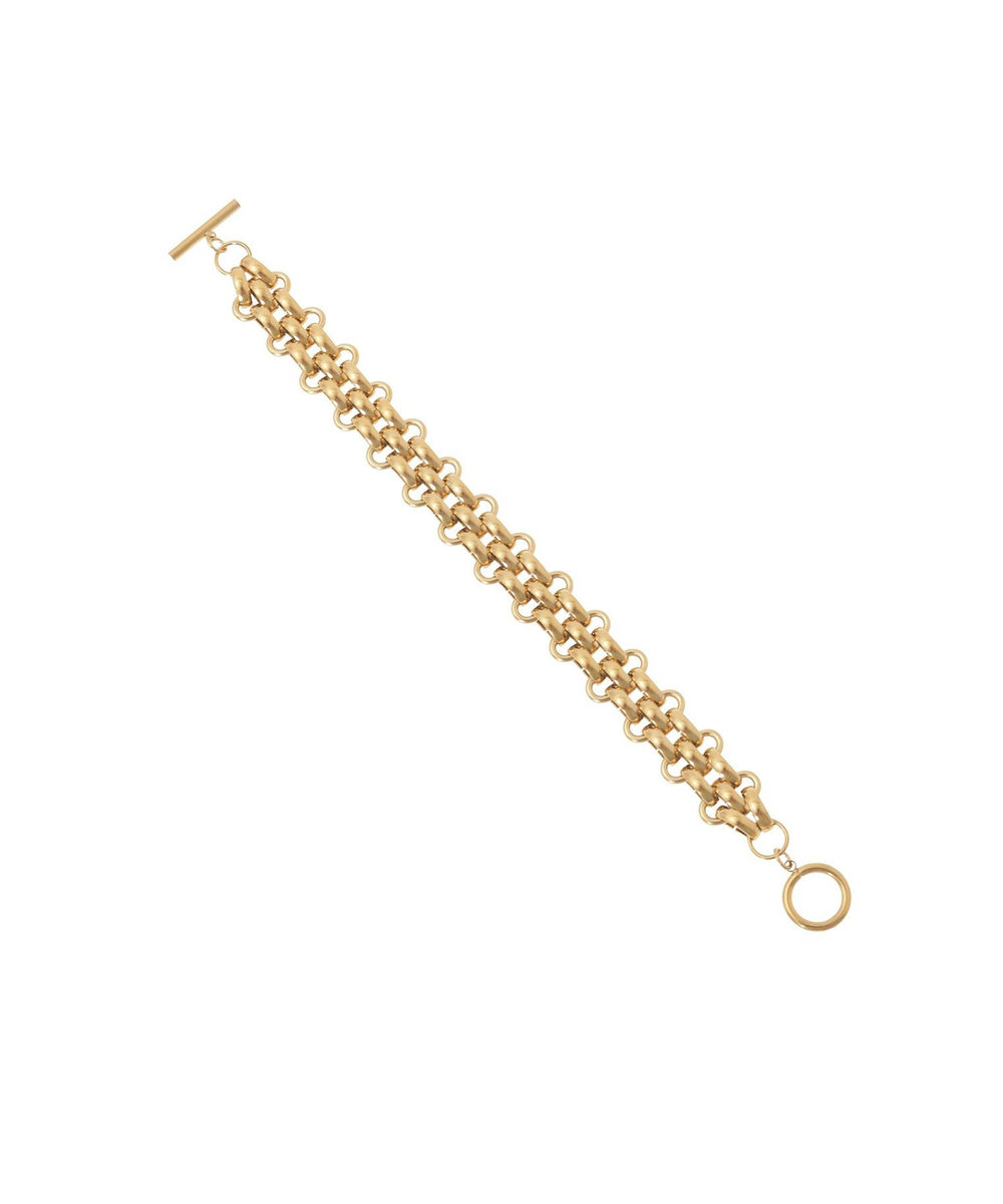 1er Arrondissement ＜MERAKI（メラキ）＞バンドチェーンブレスレット ゴールド