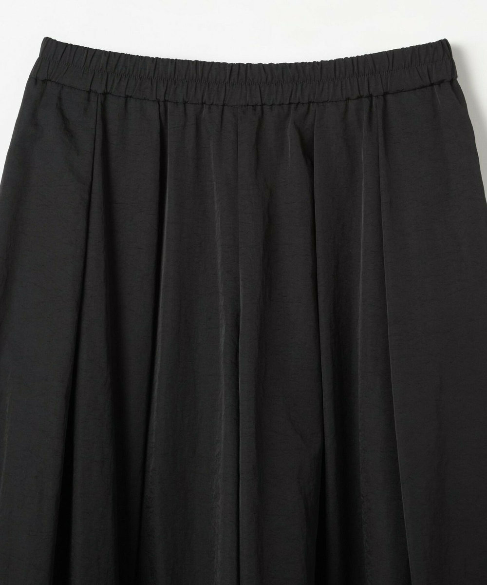 MOGA Lサイズ（大きいサイズ） 【大きいサイズ】ツイルナイロンキュロットパンツ ブラック