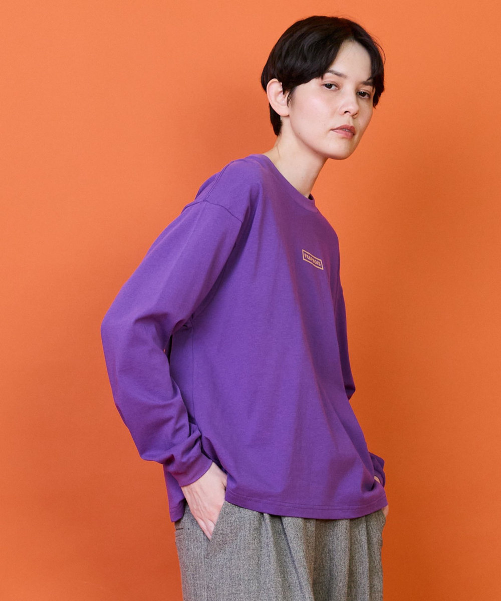 FRAPBOIS エトリーブTシャツ パープル