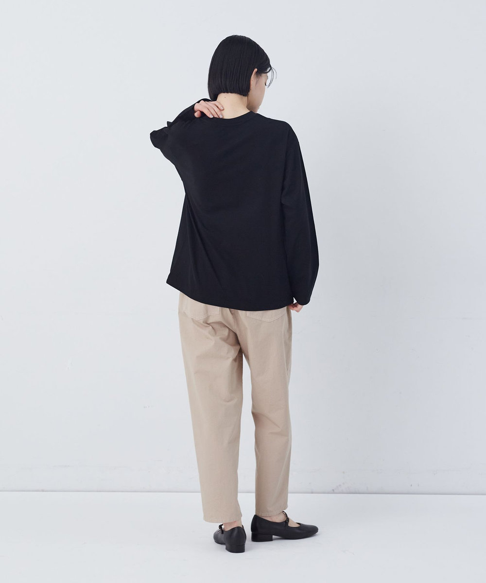 congés payés ADIEU TRISTESSE ichiro yamaguchi. コラボ長袖Ｔシャツ ブラック系その他