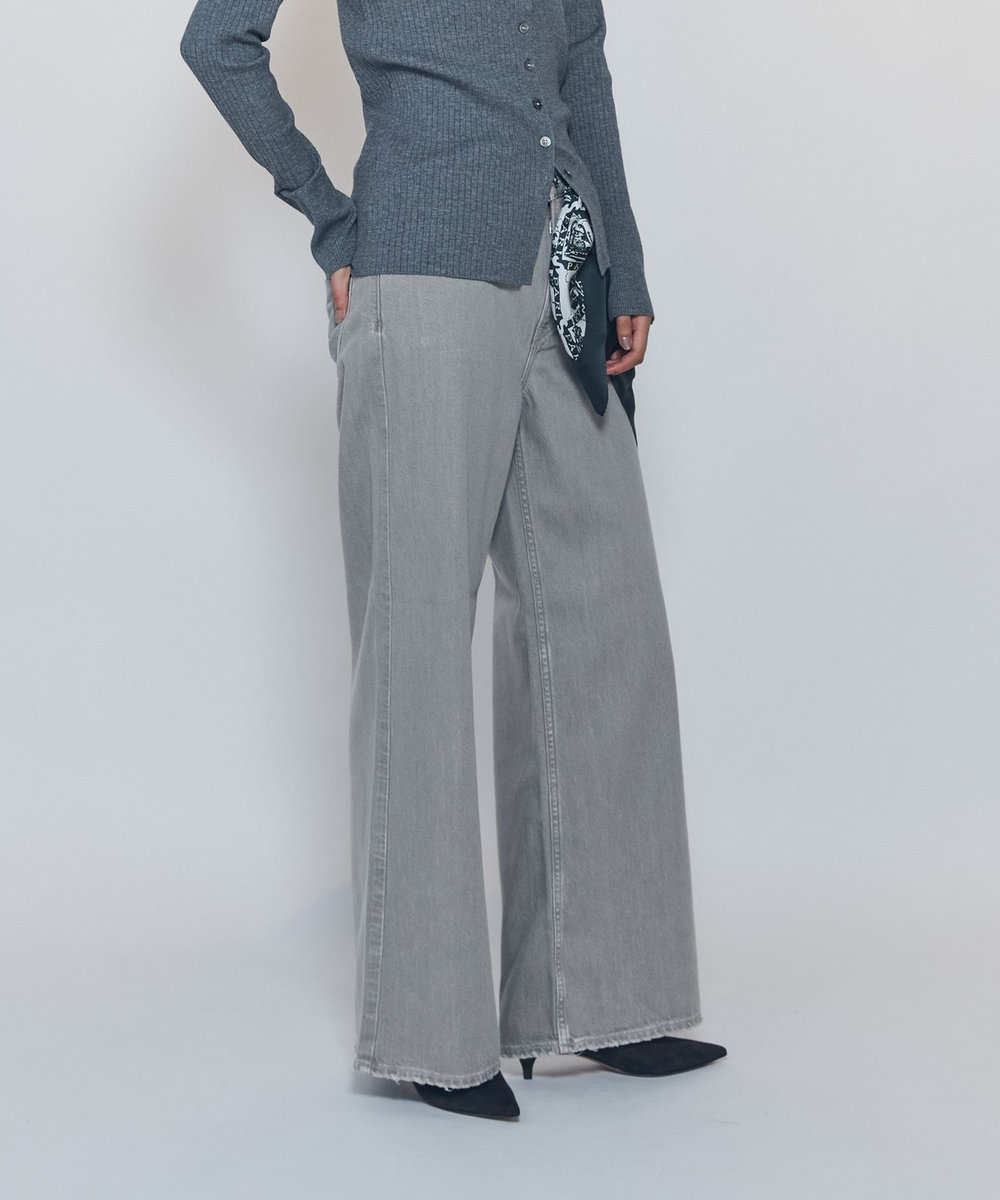 1er Arrondissement ＜upper hights / アッパーハイツ＞"THE LAUREN"デニムパンツ ライトグレー