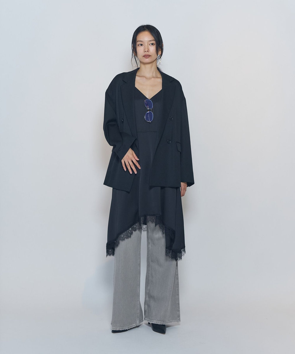 1er Arrondissement ＜upper hights / アッパーハイツ＞"THE LAUREN"デニムパンツ ライトグレー