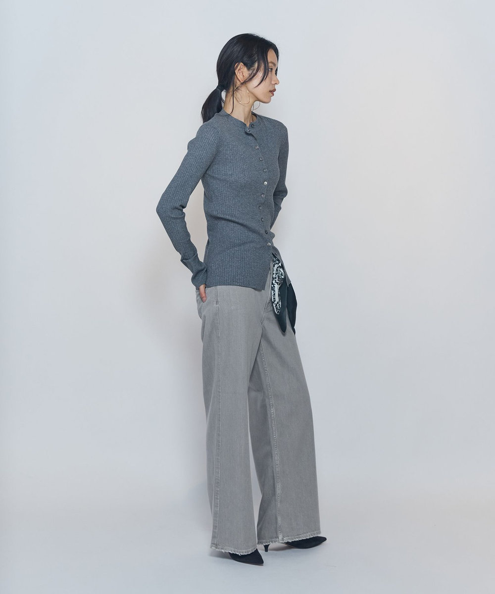 1er Arrondissement ＜upper hights / アッパーハイツ＞"THE LAUREN"デニムパンツ ライトグレー