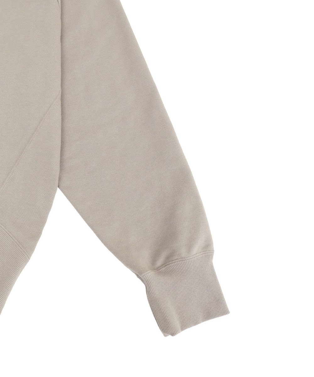 1er Arrondissement 【WEB限定カラーあり】＜SOLto (ソルト)＞レースアップスウェット グレイッシュベージュ