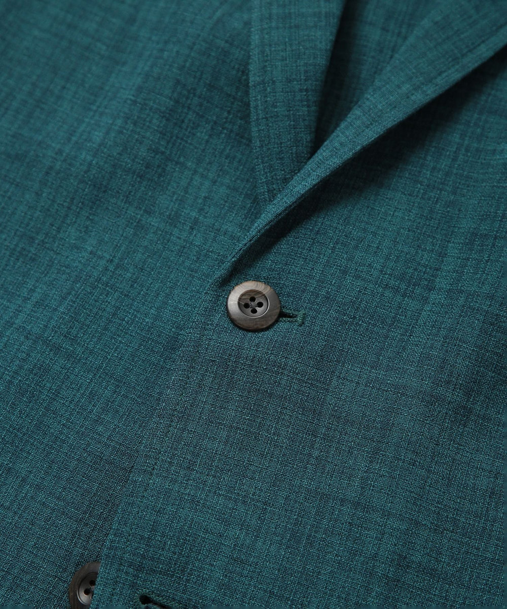 MEN'S BIGI ブッチャーストレッチカジュアルジャケット グリーン