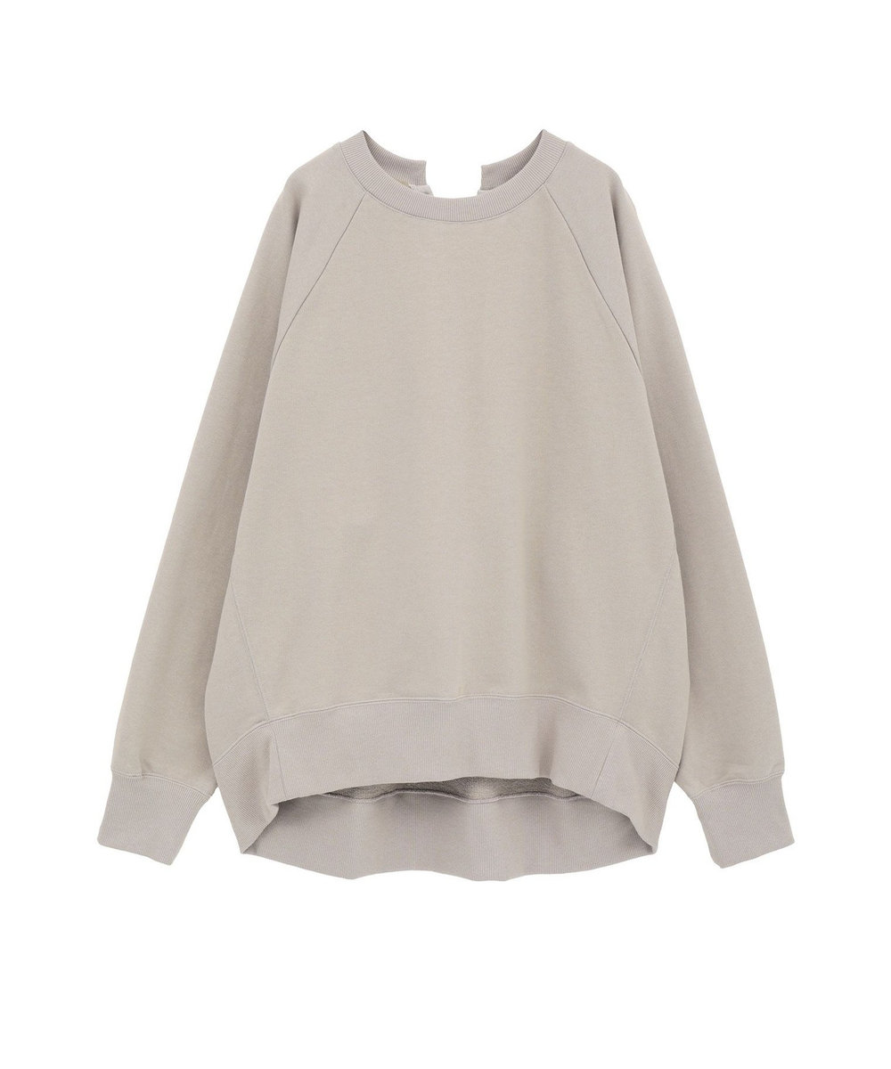 1er Arrondissement 【WEB限定カラーあり】＜SOLto (ソルト)＞レースアップスウェット グレイッシュベージュ